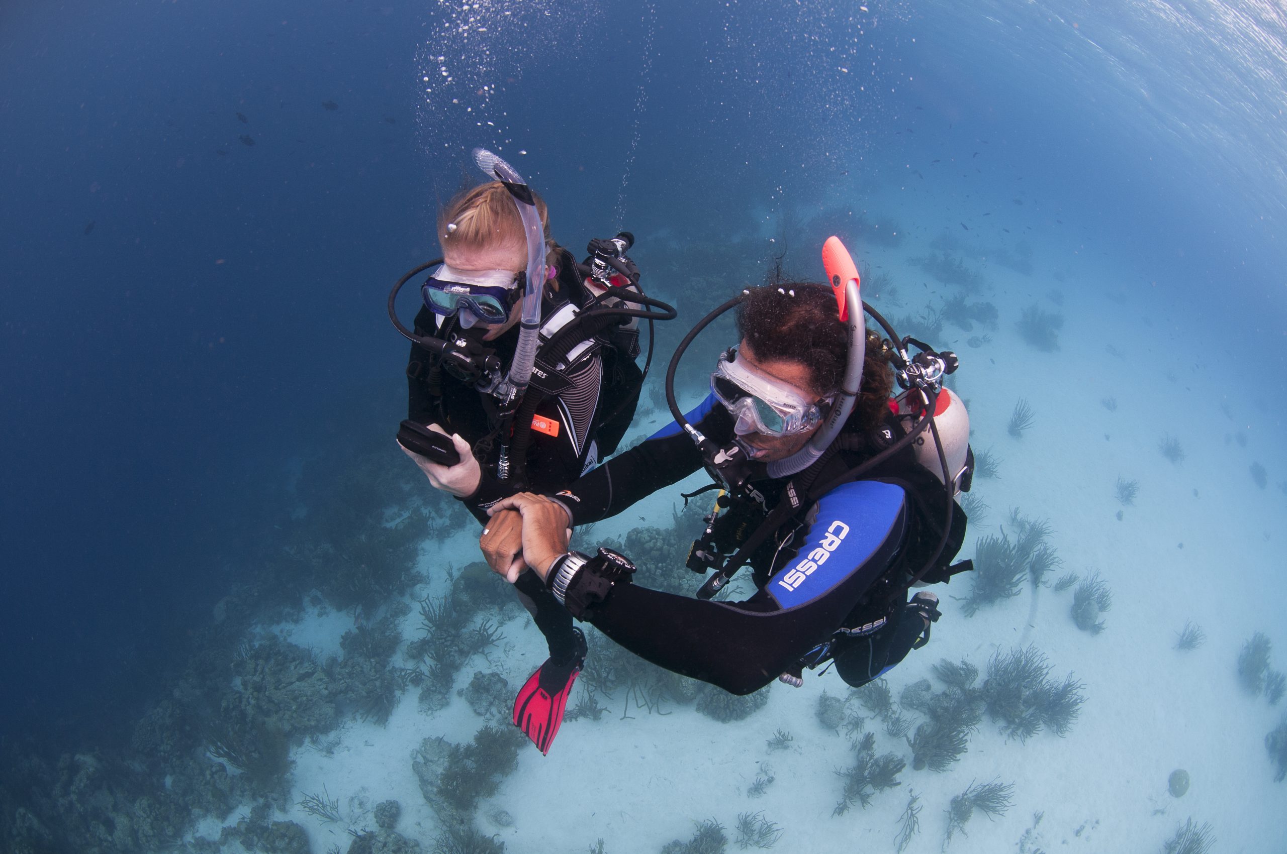 advanced diving training