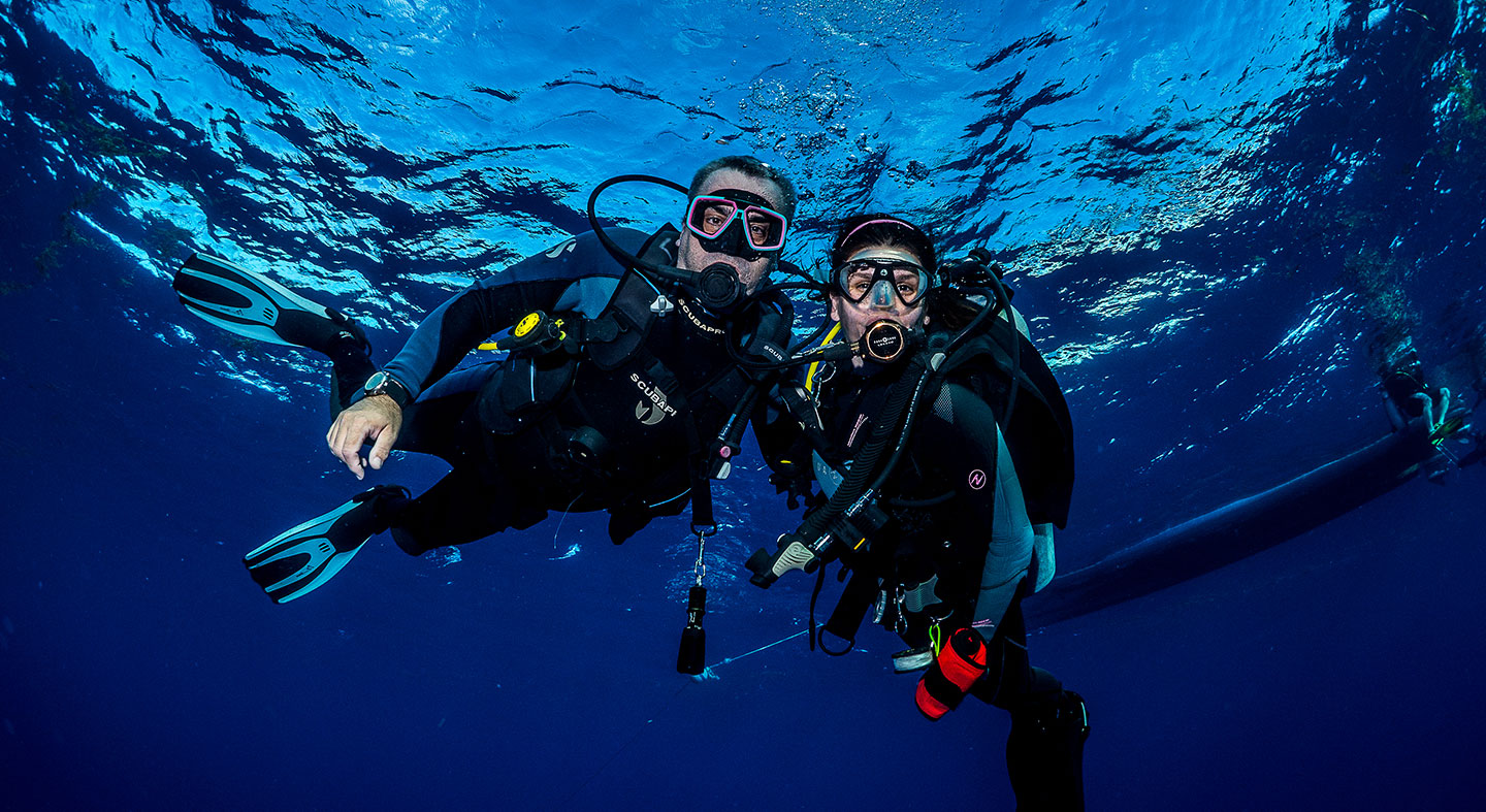 tandem-divers